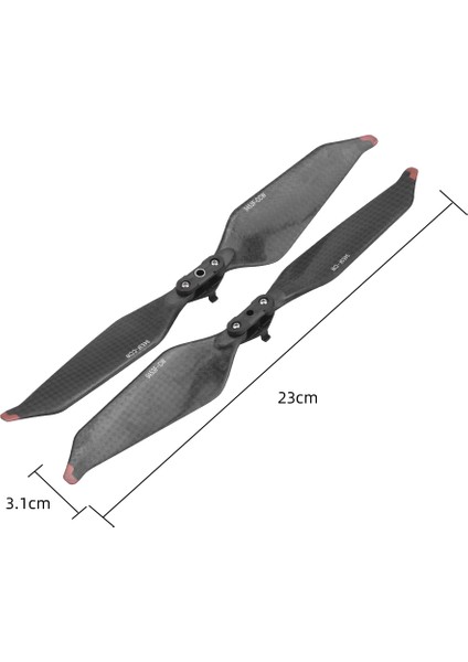 4 Çift 9453F Karbon Fiber Pervane 3 Katlanabilir Hızlı Çıkarılabilir Kanatlı Fanlar Için Yedek Yedek Aksesuar (Yurt Dışından) fiyatları