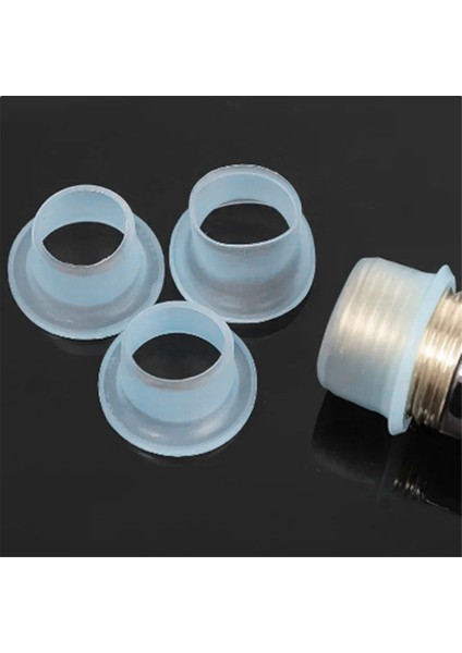 Musluk Sızdırmazlık Contası Boru Hortumu Silikon Sıhhi Tesisat Tıkacı Sızıntıyı Önler Şeffaf Kırmızı 50 Adet (Yurt Dışından) fırsatları