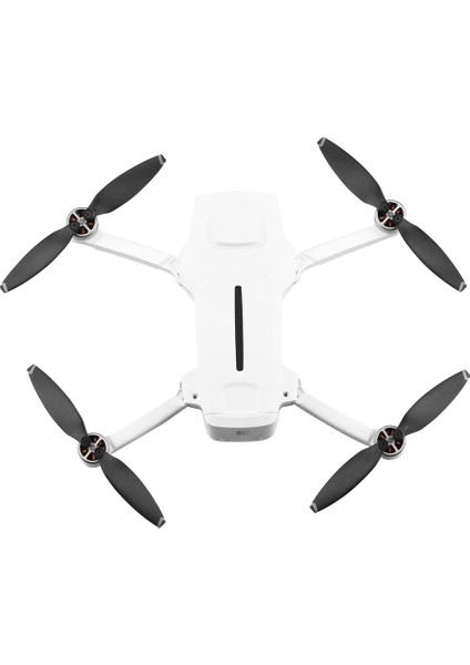 X8 Mini Hafif Pervaneler Için 8 Adet Pervane Yedek Parça Hızlı Çıkarma Pervane, Beyaz Kenar (Yurt Dışından)