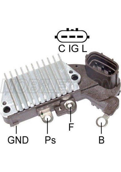 12V Alternatör Konjektör Nıppon Denso Tipi (3 Fiş Oval Soket) (C Ig L) Suzukı Jımmy/swıft