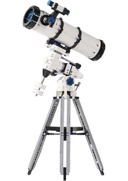 Astronomik Teleskop Modeli Mini Parçacık Yapı Taşları Montaj Oyuncakları (Yurt Dışından)
