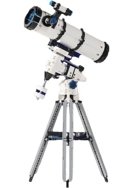Astronomik Teleskop Modeli Mini Parçacık Yapı Taşları Montaj Oyuncakları (Yurt Dışından)