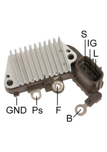 12V Alternatör Konjektör Nıppon Denso (3 Fiş Oval Soket) (S Ig L) Taıwan Toyota