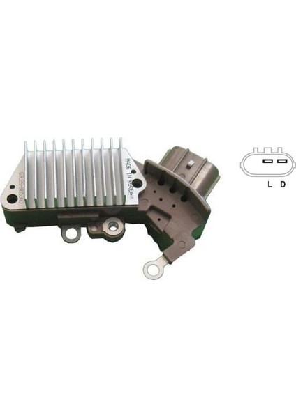 12V Alternatör Konjektör (Yan Oval Soket 2 Fiş) (L-D) Hyundaı H1/grand Starex-Kıa Sportage
