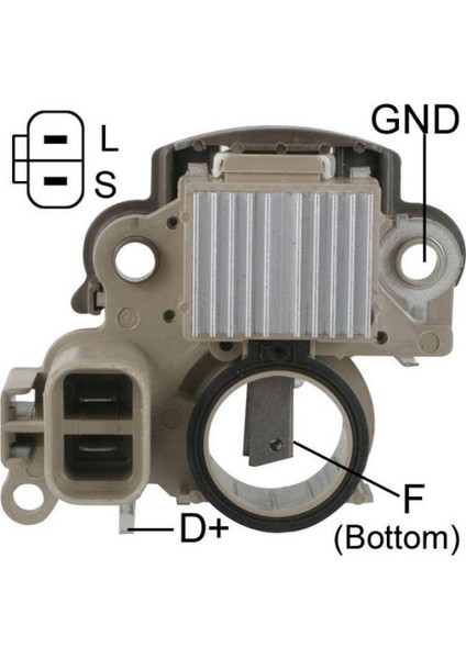12V Kömürlü Konjektör Mıtsubıshı Tipi (2 Fiş) (L S) Elantra/sonata