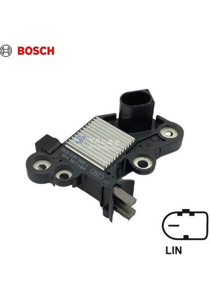 12V Kömürlü Konjektör F00M 2010 (Tek Fiş) (Lın) Vw Golf V