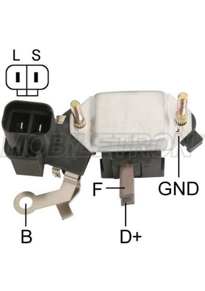 12V Kömürlü Konjektör Hıtachı Tipi Bmc Levend (Nıssan Motor)