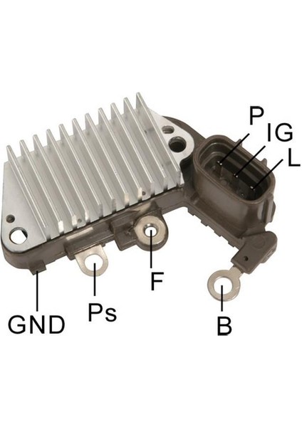12V Alternatör Konjektör Nıppon Denso (3 Fiş) (P Ig L)
