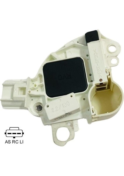 12V Kömürlü Konjektör Marellı-Denso Tipi (3 Fiş) (As-Rc-Lı) Ford Focus