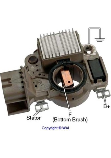 12V Kömürlü Konjektör (4 Fiş) (C S L Fr) Mıtsubıshı CARISMA/L200