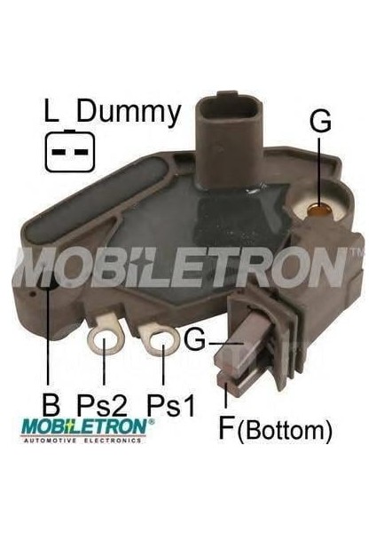 12V Kömürlü Konjektör Valeo Tip (2 Fiş Soketli) (L-Dummy) (2 Uçlu)