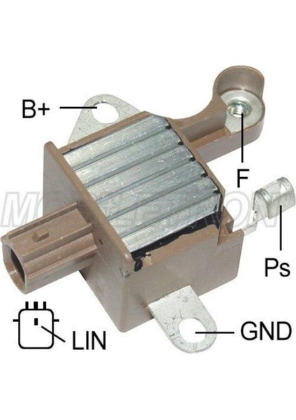 12V Kömürlü Konjektör Denso Tipi (Tek Fiş-Soketli) (Lın Uçlu) Honda Cıvıc/accord