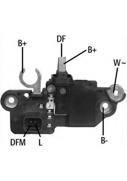 12V Kömürlü Konjektör Küçük Soket F00M (L-Dfm) Opel
