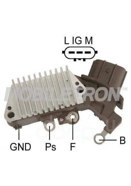 12V Alternatör Konjektör (Yan Oval Soket 3 Fiş) (M-Ig-L) Toyota