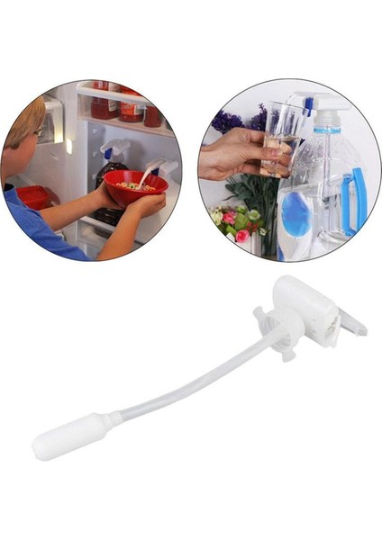 2 Adet Elektrikli Içecek Dağıtıcısı Despenseror Buzdolabı Süt Galon Pompası Çocuklar Için Musluk Ev B (Yurt Dışından) indirimleri