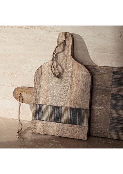 Sanian Sunum Tahtası 39X20 cm Natural-Lacivert fiyatları