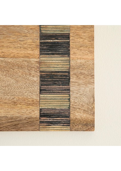 Sanian Sunum Tahtası 39X20 cm Natural-Lacivert indirimleri