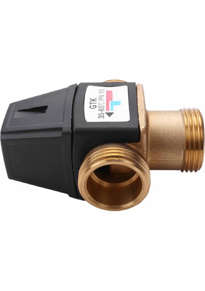 1 Adet 3 Yollu DN25 Dış Dişli Pirinç Termostatik Karıştırma Vanası Güneş Enerjili Su Isıtıcısı (Yurt Dışından) modelleri