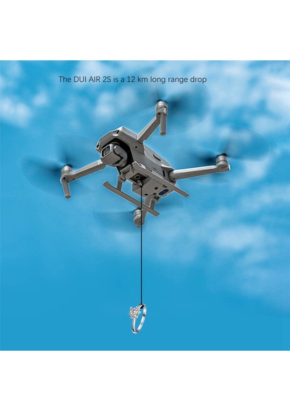 2x For Air 2s/ 2 Drone Iniş Takımı Uzun Mesafe Yük Hava Indirme Bırakma Bırakma Cihazı ile Iniş Sistemi (Yurt Dışından) modelleri