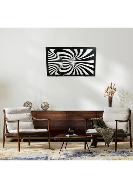 Modern 3D Tablo 30 x 50 cm | Dekoratif Görünüm | Iç Mekan Duvar Dekoru