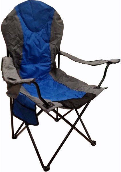 Mavi Kamp Sandalyesi Kamp Koltuğu Xxl Kalın Profil 120kg Mavi Ha043 fiyatları