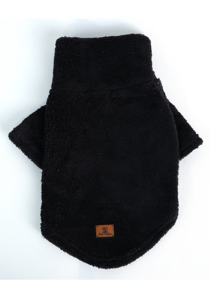 Köpek Kıyafeti Wellsoft Boğazlı Sweat Black