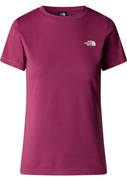 The Northfacew Ss Sd Slım Tee Kadın Tişört NF0A87NH6EO1 fırsatları