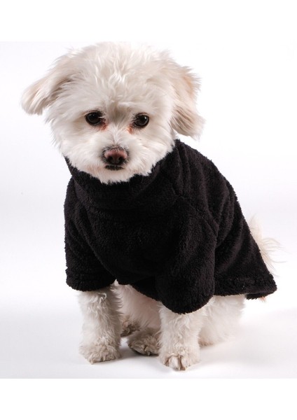 Köpek Kıyafeti Welsoft Siyah Boğazlı Sweat indirimleri