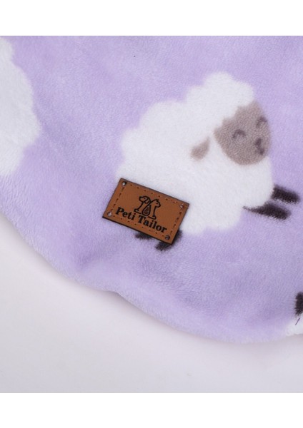 Köpek Kıyafeti Polar Tulum Lamp Kuzu Desenli