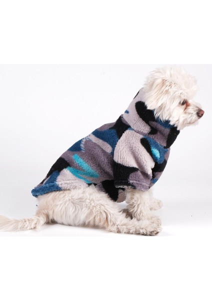 Köpek Kıyafeti Sweat Wellsoft Mıxed Blue