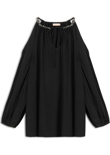 Işlemeli Cutout Bluz MW6240006005001 fırsatları