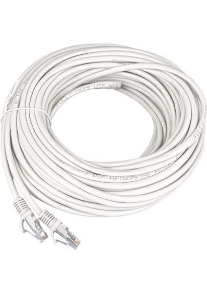 Fully G-505FA 25 Metre Poşetli Gri Cat5 Kablo (4172)