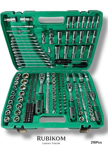 216 Parça Profesyonel Lokma Takımı
