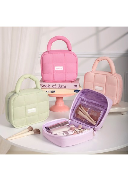Candy Color Kadınlar Için Taşınabilir Kozmetik Saklama Çantası (Yurt Dışından)