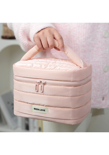 Taşınabilir Kozmetik Çantası Büyük Kapasiteli Seyahat Kozmetik Saklama Çantası (Yurt Dışından) modelleri