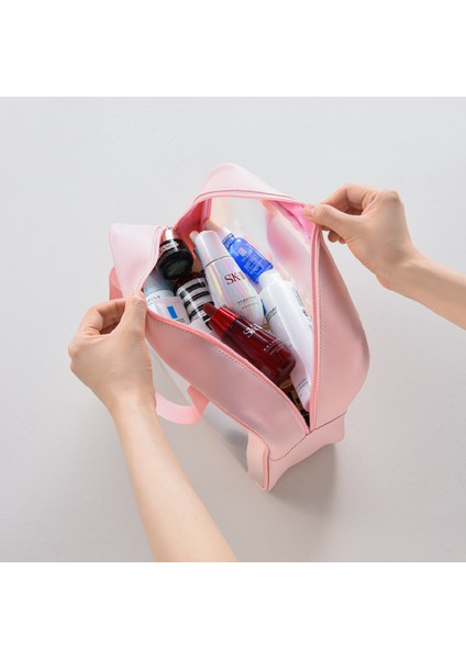 Pvc Şeffaf Su Geçirmez Saklama Çantası Kozmetik Çantası (Yurt Dışından)