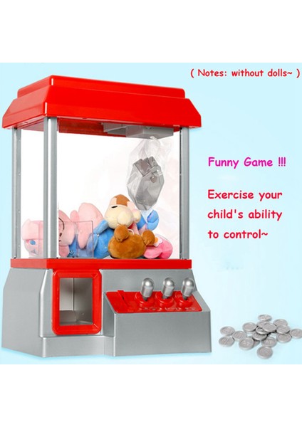 Çocuklar Için Mini Arcade Oyun Makinesi Otomatı Müzikli Şeker Kapma Makinesi Jetonlu Pençe Oyuncak Çocuklar Için Hediye (Yurt Dışından) fırsatları