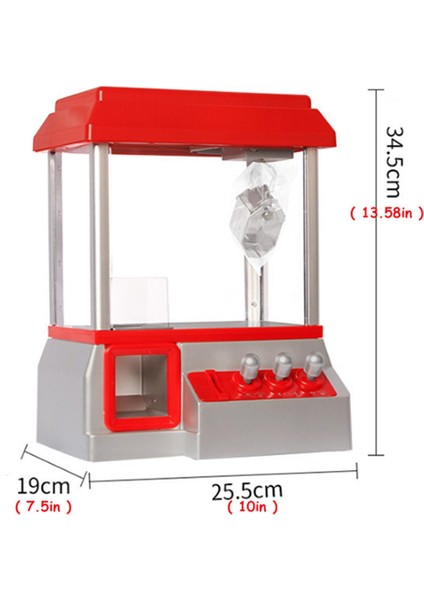 Çocuklar Için Mini Arcade Oyun Makinesi Otomatı Müzikli Şeker Kapma Makinesi Jetonlu Pençe Oyuncak Çocuklar Için Hediye (Yurt Dışından) indirimleri