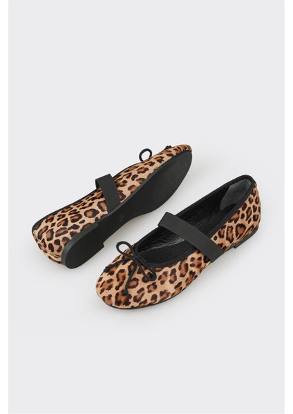 Taba Deri Kadın Günlük Ayakkabı modelleri