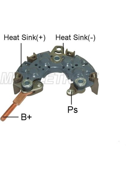 DİYOT TABLASI NIPPON DENSO TİPİ (100MM) DAIHATSU TERIOS-TOYOTA COROLLA/CARINA/CAMRY