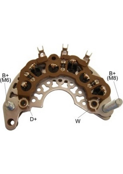 Diot Tablosu Delco Tipi 95 A (Ikaz Diotlu) (114 Mm) (M8 Sağ)