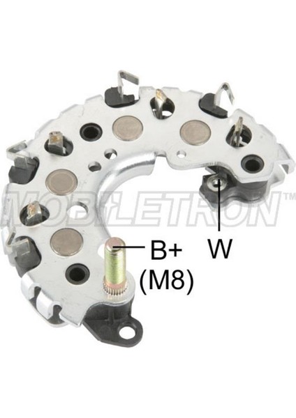Diot Tablosu Marellı-Denso Tipi 8 Diot 121 Mm/m8 (Iı Iı)