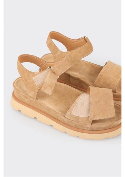 Naturel Deri Kadın Sandalet indirimleri