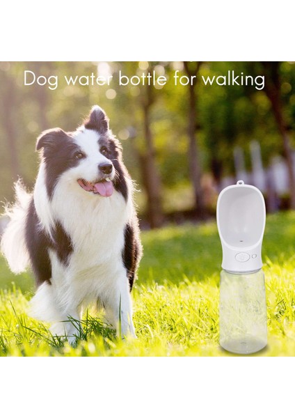 550ML Pet Su Şişesi, Taşınabilir Şişe Yürüyüş Sızdırmaz Yavru Köpek Dispenseri Açık Hava, Seyahat A (Yurt Dışından)