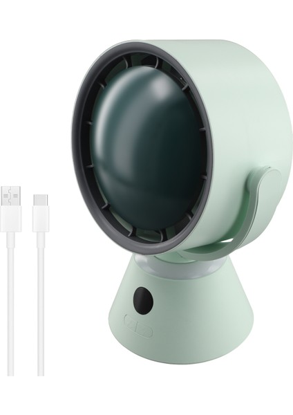 Masaüstü Turbo Fan Yardımcı Yüksek Hızlı Kasırga Şiddeti Taşınabilir Dolaşım USB Mini (Yurt Dışından)