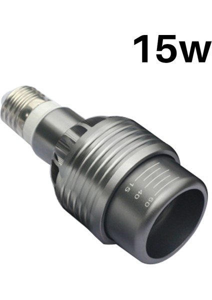 E27 Zoom Spot Ayarı Cobdimmable P20 LED Işık Downlight 15W Yemek/oturma Odası Kafe Spot Gri (Yurt Dışından)