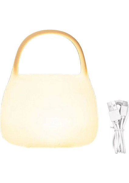 Çocuklar Için Gece Lambası USB Şarjlı Masa Lambaları Masa Lambası Dokunmatik Fonksiyonlu Noel (Yurt Dışından)