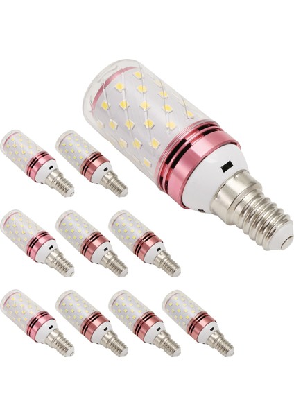 10 Adet E14 LED Mısır Ampulü 12W Halojen Lambaları Değiştirin Küçük Vidalı Akıllı Enerji Verimli Sıcak Işık (Yurt Dışından) modelleri