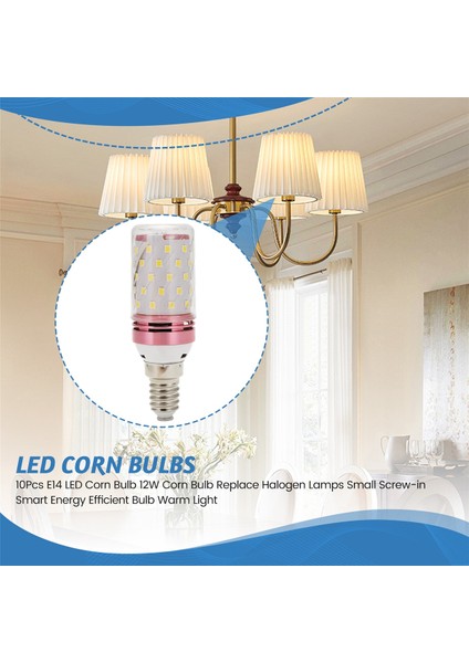 10 Adet E14 LED Mısır Ampulü 12W Halojen Lambaları Değiştirin Küçük Vidalı Akıllı Enerji Verimli Sıcak Işık (Yurt Dışından) fırsatları