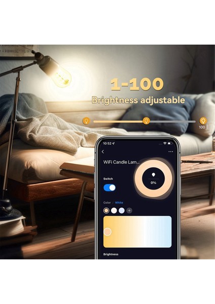 Tuya Akıllı Wifi LED Ampuller Rgb 16 Milyon Renk, Kısılabilir 2700K-6500K Alexa/ev ile Uyumlu (Yurt Dışından)